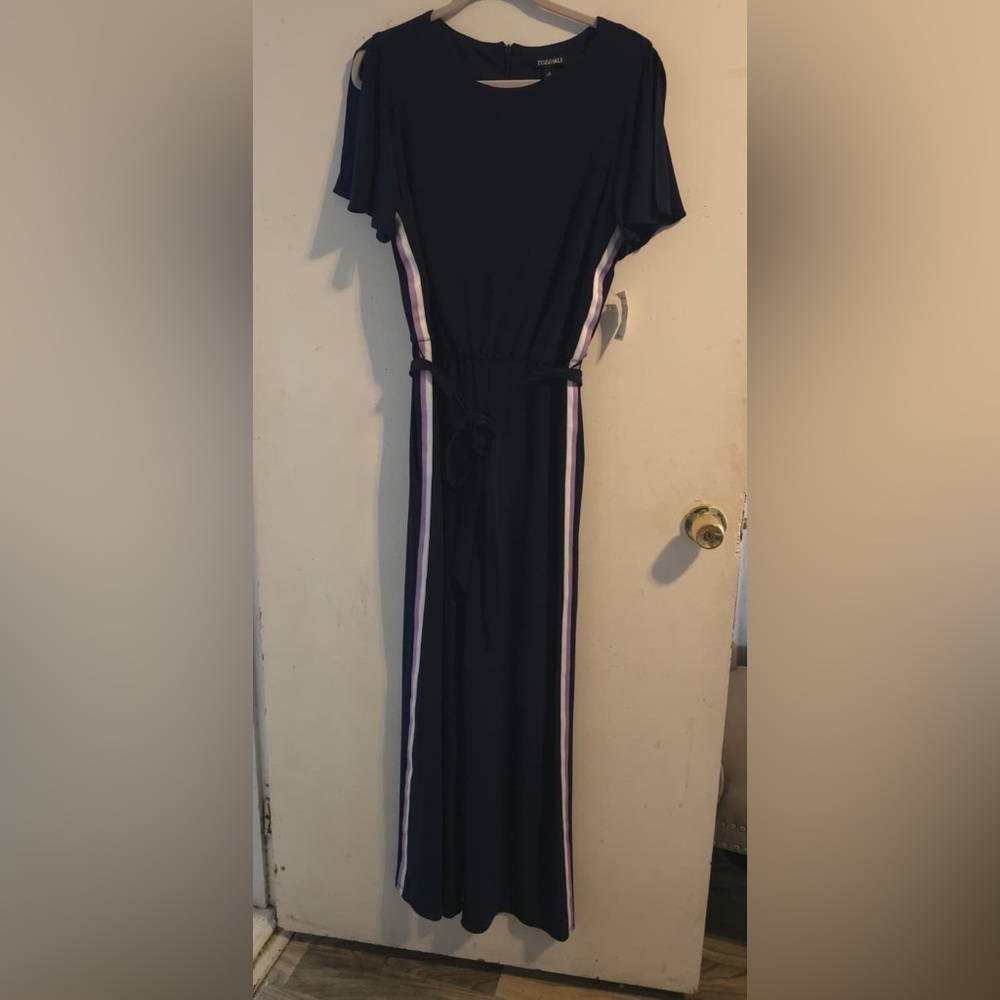 Roz & Ali Deep Blue jumpsuit